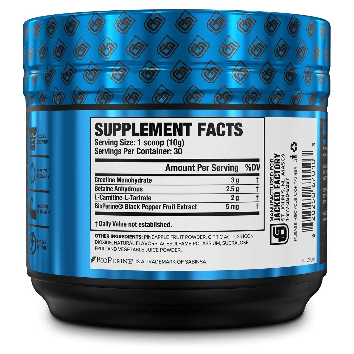 Jacked Factory NITROSURGE Pre Workout Supplement, Growth Surge Post Workout Muscle Builder