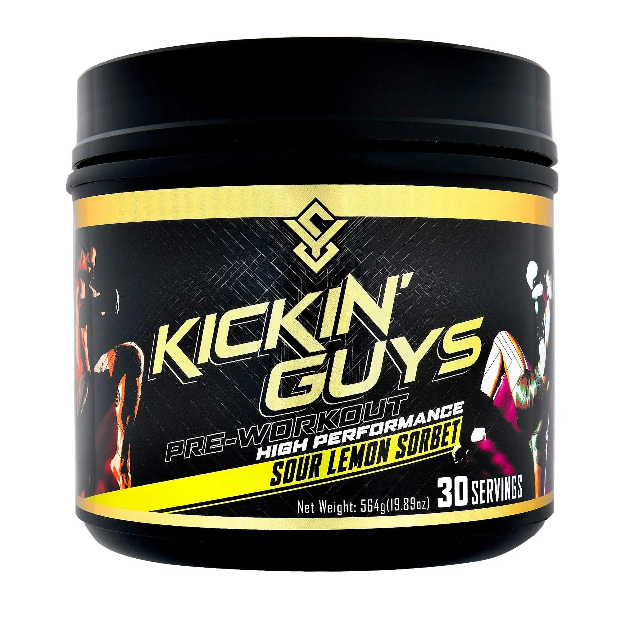 Kickin' Guys Pre Workout Powder Sports Nutrition Supplement - Explode Energy & Performance