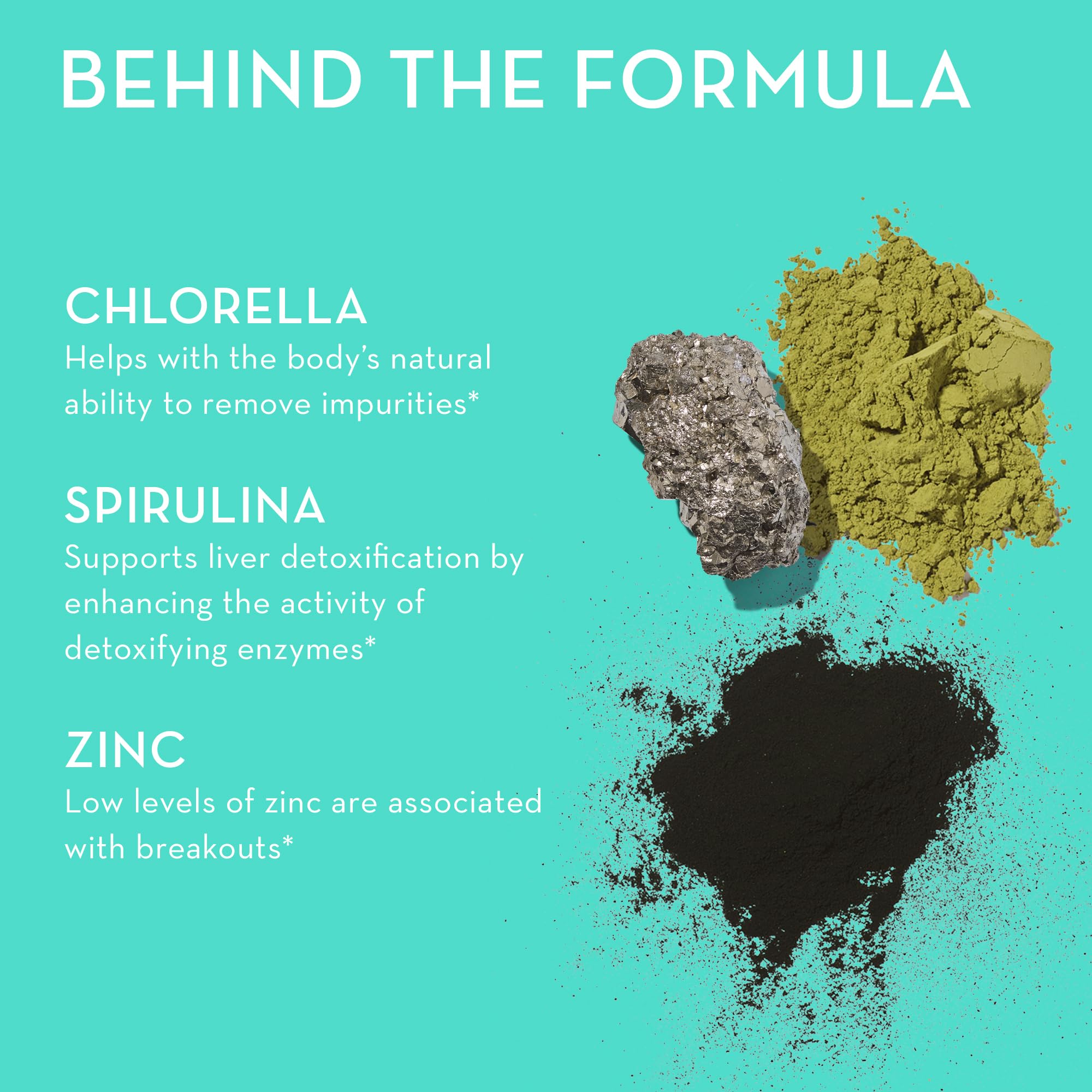 HUM Daily Cleanse Acne Supplements - Support for Clear Skin & Improved Digestion HUM