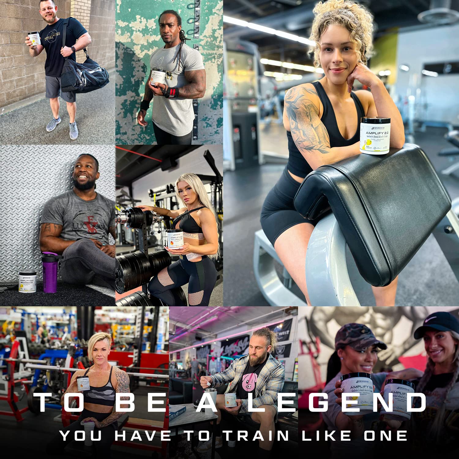 Cutler Nutrition Amplify 2.0 Caffeine Free Pre Workout for Men and Women Stimulant Free Cutler Nutrition