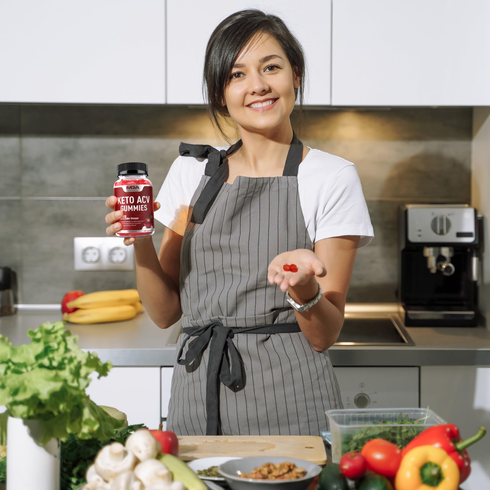 Keto ACV Gummies Advanced Weight Loss, Apple Cider Vinegar Gummies, ACV Keto Gummies MDA Supplements