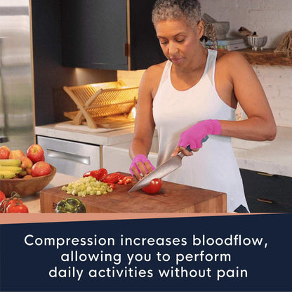 Copper Compression Arthritis Gloves | Fingerless Arthritis Carpal Tunnel Pain Relief Gloves Copper Compression