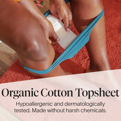 Cora Ultra Thin Organic Bladder Liners | Incontinence & Postpartum Pads for Women | Panty Liners