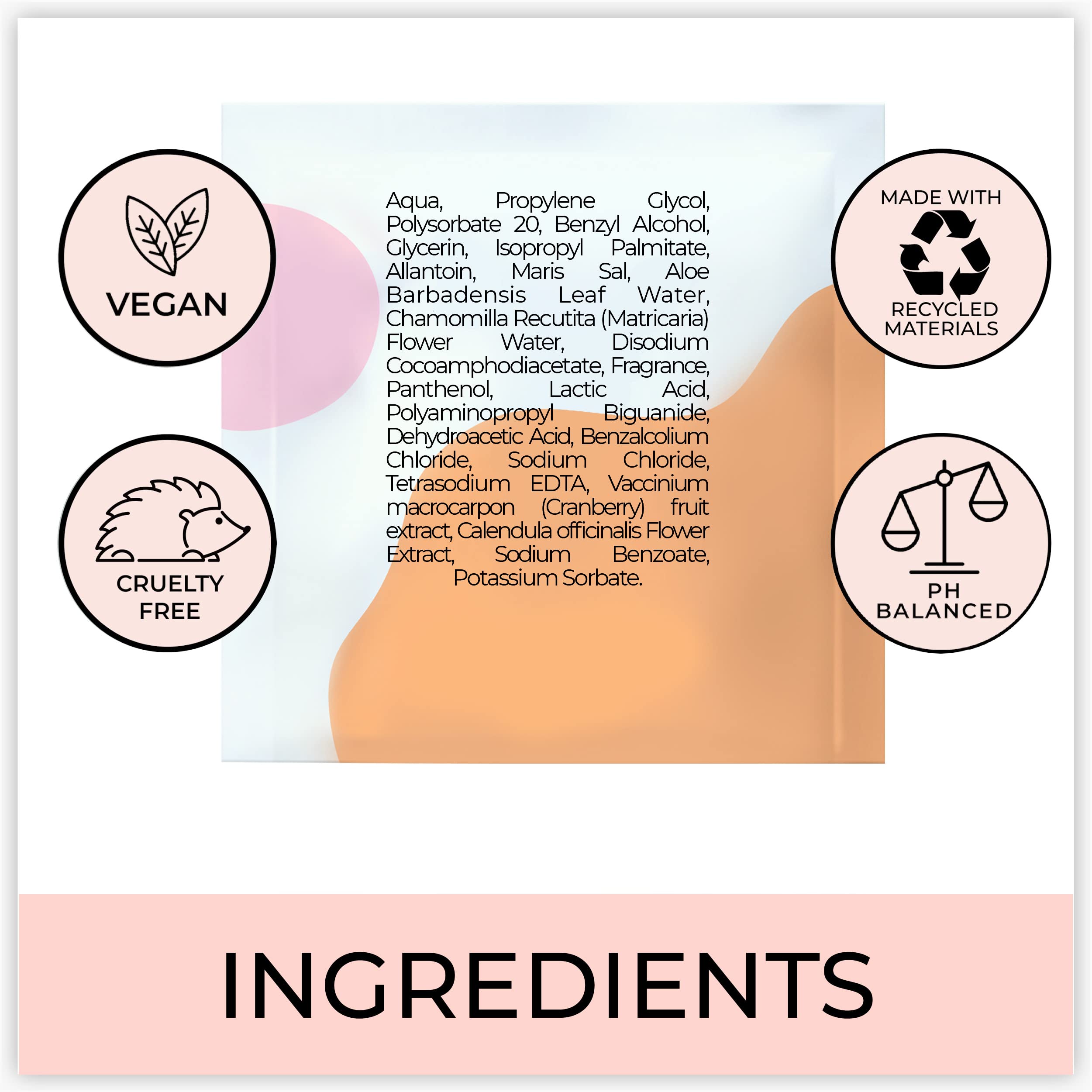 Jez Your Intima Wipes 30-Pack - Women's Feminine Care, Hygiene Products On the Go JEZ