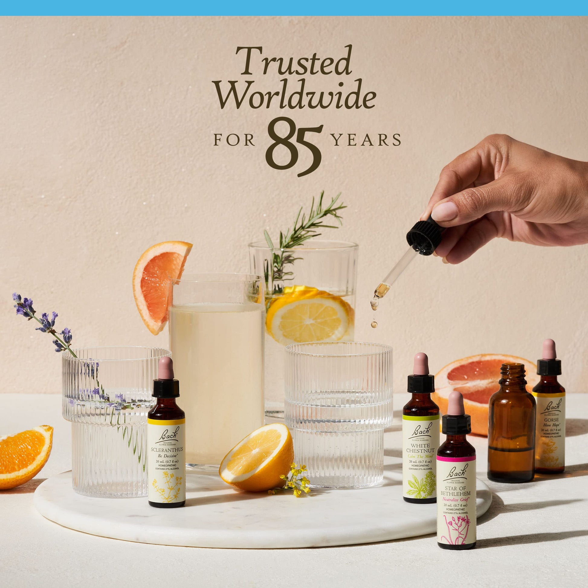 Bach Original Flower Remedies, Rock Water for Flexibility, Natural Homeopathic Flower Essence Bach