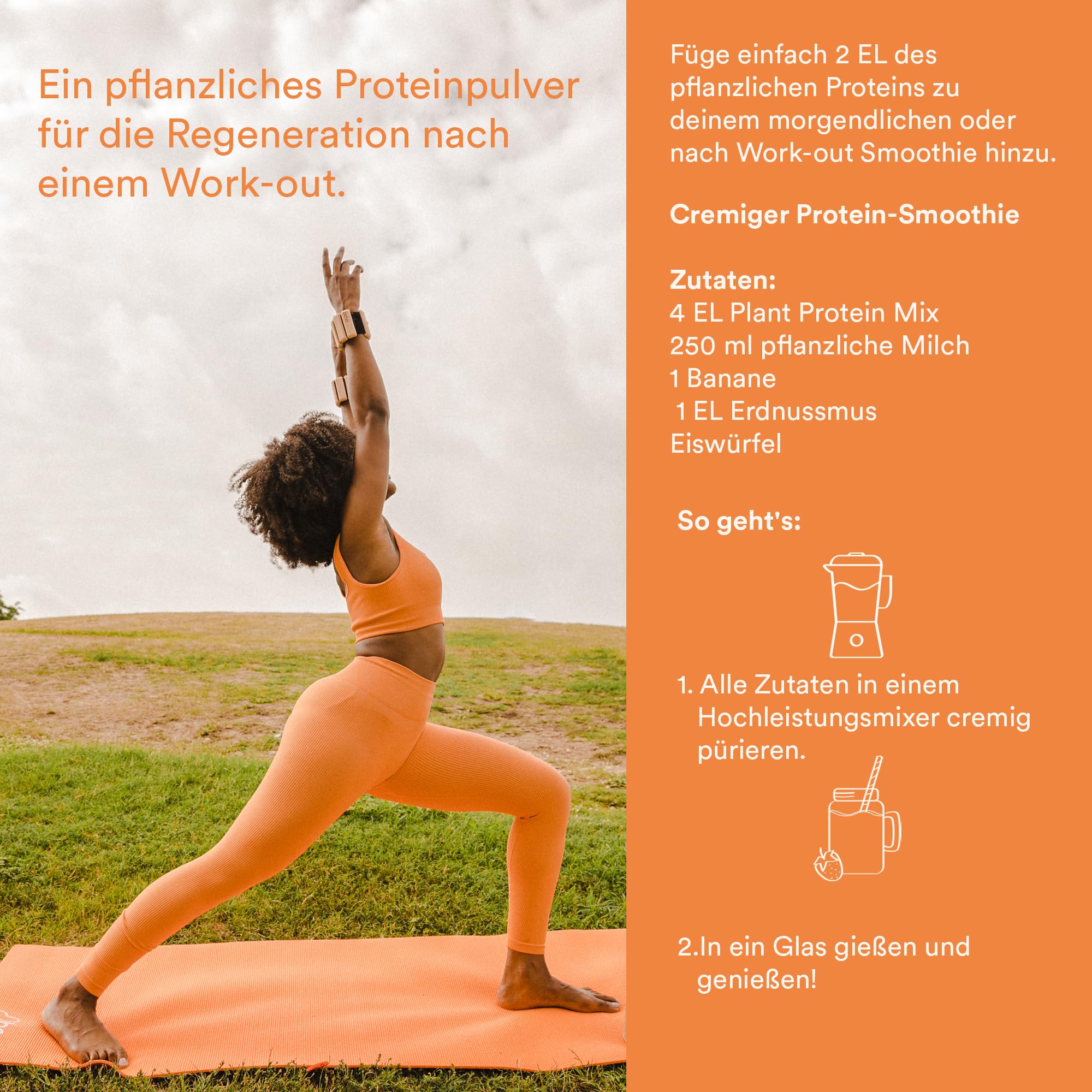 Your Super Plant Protein Organic Superfood Powder – Plant Based Protein Powder for Muscle Growth Your Super