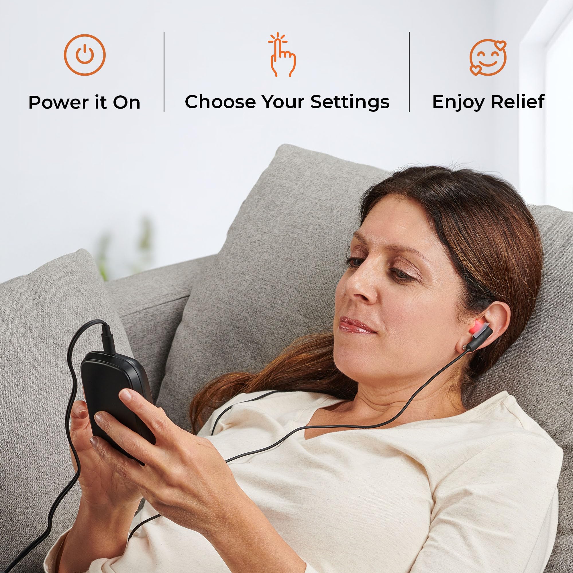 Lifepro Red Light Therapy Device for Nose & Ears - Portable Red and Near Infrared Light Therapy