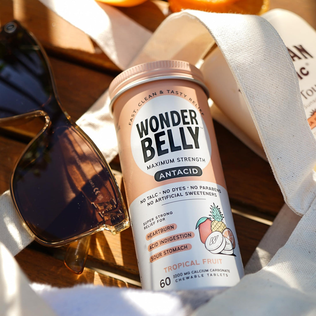 Wonderbelly Antacid, Effective Heartburn and Instant Acid Indigestion Relief, Maximum 