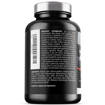ZM6 - High Strength Zinc Magnesium Supplement - Zinc and Magnesium Tablets