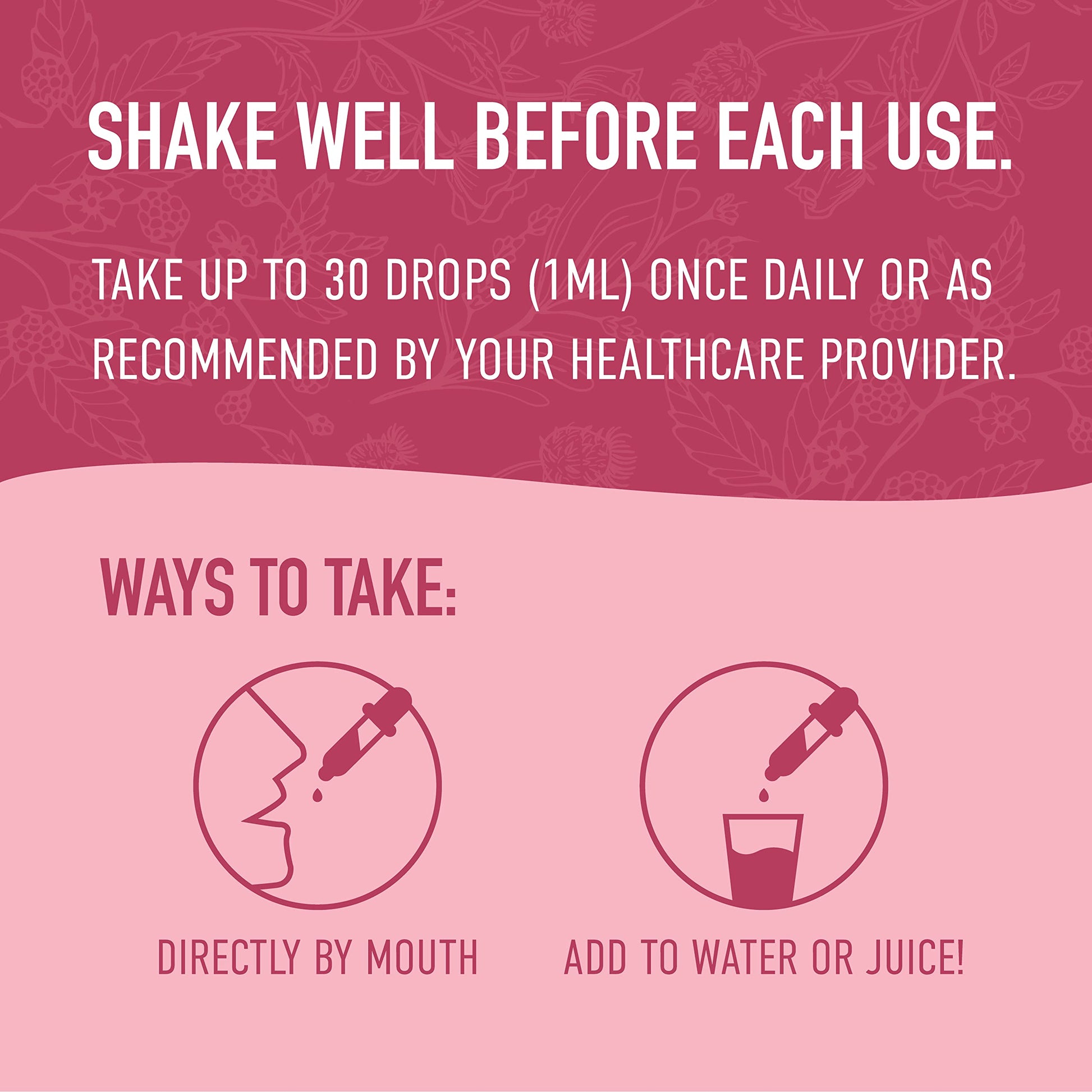 Hormone Balance Liquid Drops | With Stinging Nettle, Black Cohosh, Red Raspberry Leaf SMNutrition