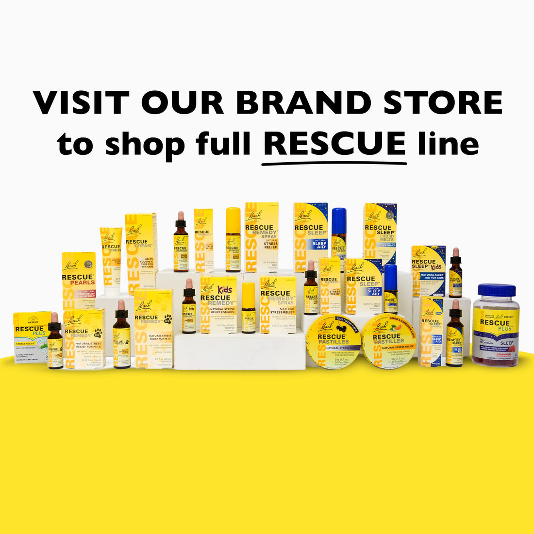 Bach RESCUE PASTILLES, Black Currant Flavor, Natural Stress Relief Lozenges, Homeopathic Flower 