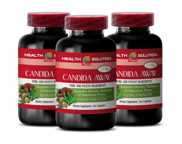 Immunity Support Supplement - Candida Away Plus - Candida Digestive - Candida Cleanse Extra Strength