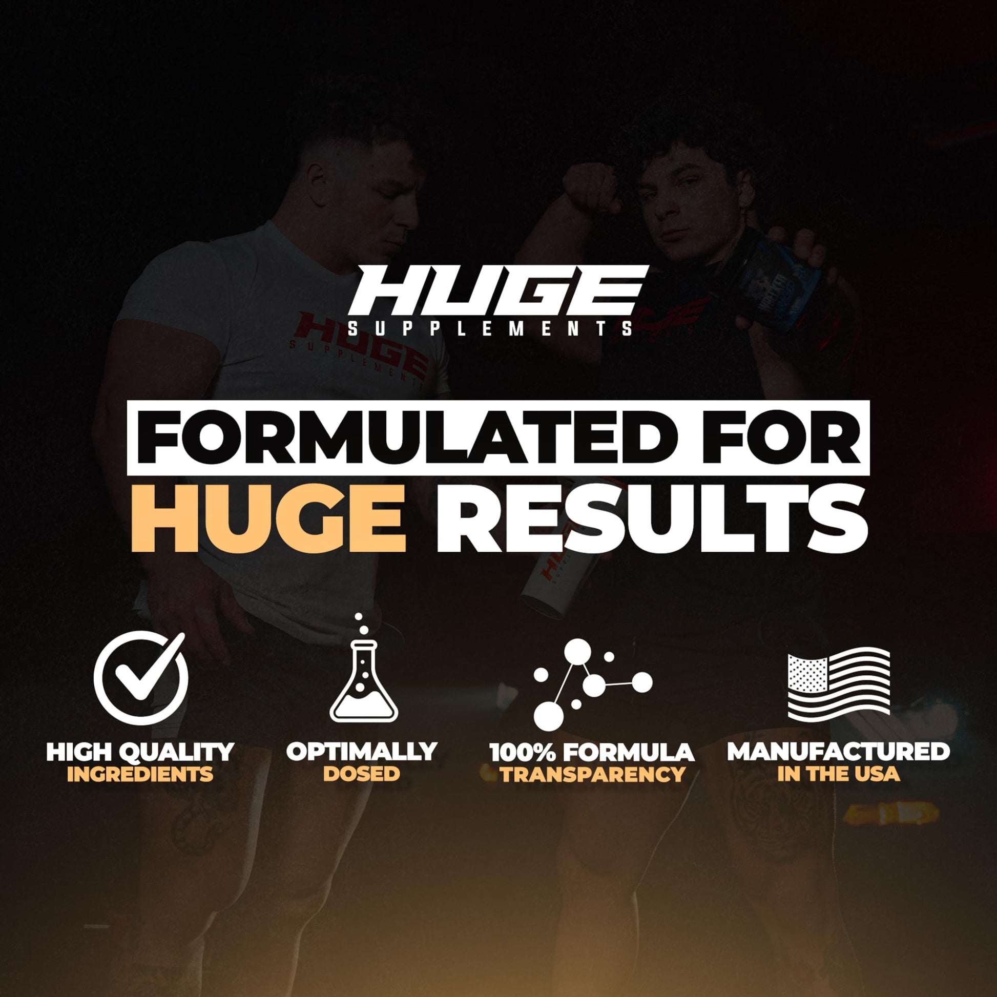 Huge Supplements Whey Protein Concentrate Powder - 25g Protein Per Serving Huge Supplements