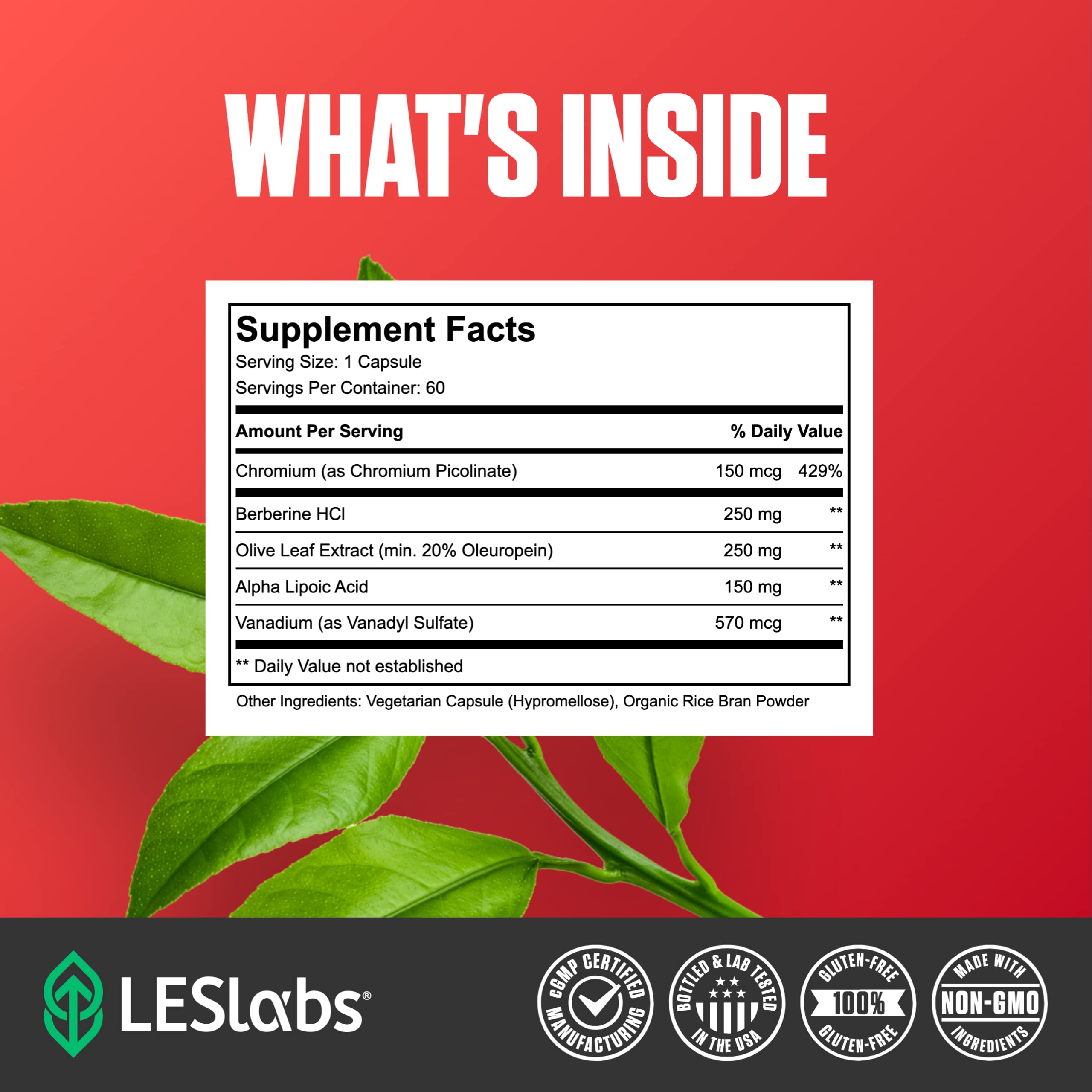 LES Labs Insulin Health – Metabolic Health and Support, Lipid & Carbohydrate Metabolism LES Labs