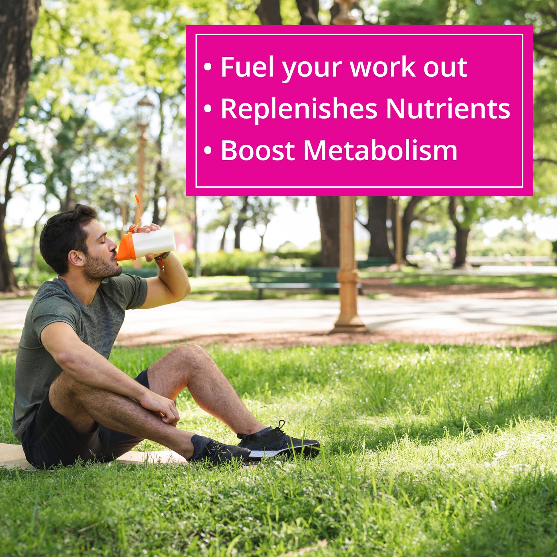 INVIGOR8 Superfood Grass Fed Whey Protein Isolate Shake Natural Strawberry Gluten-Free INVIGOR8