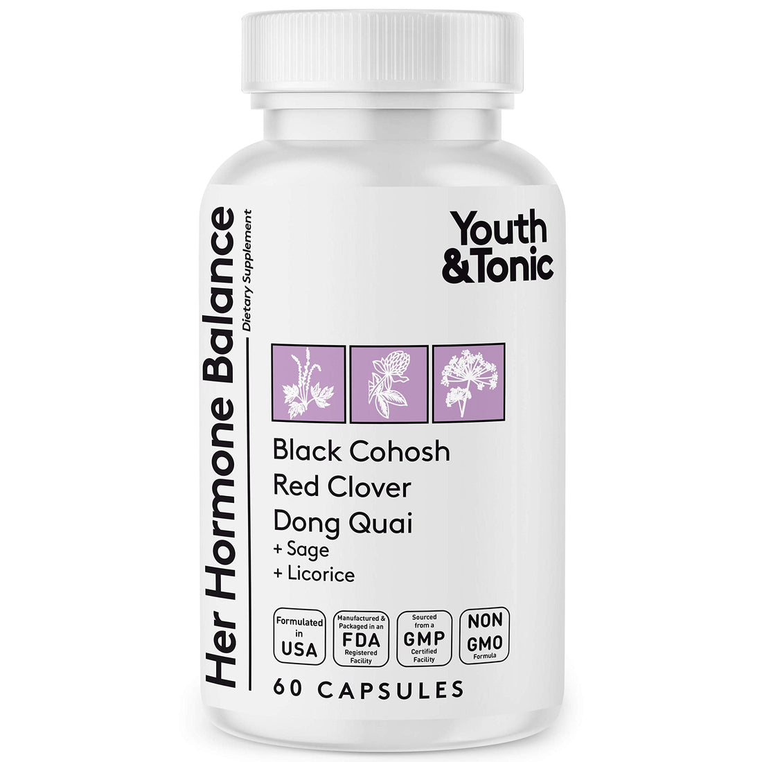 Hormone balance for women PMS & Menopause Relief Support Pills | Ease Female all Stages Hormonal