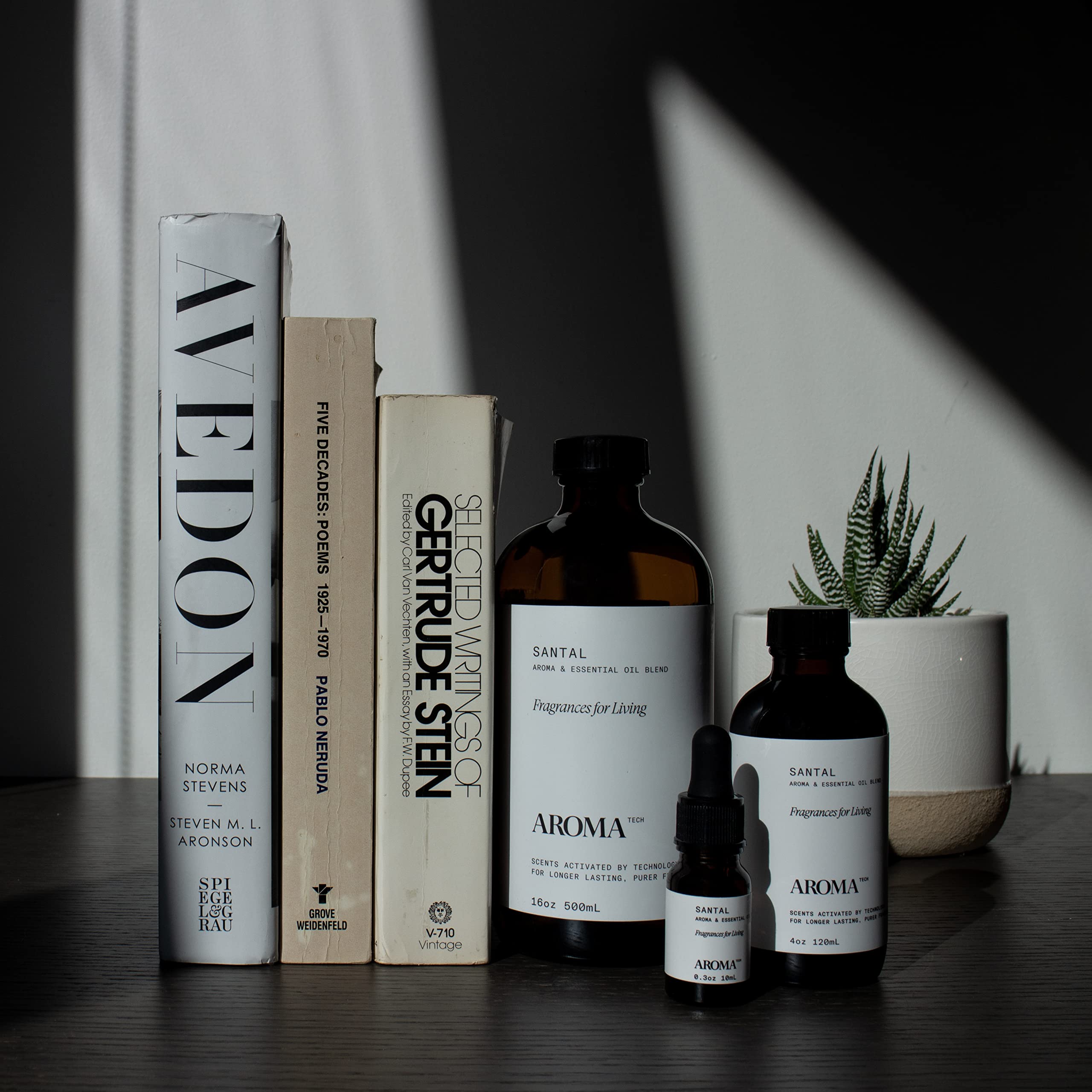 AromaTech Santal Aroma Essential Oil Blend, Aromatherapy with Patchouli and Cedarwood for Diffuser AromaTech