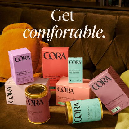 Cora 100% Organic Cotton Non-Applicator Tampons | Ultra-Absorbent, Unscented, Natural, Non-Toxic