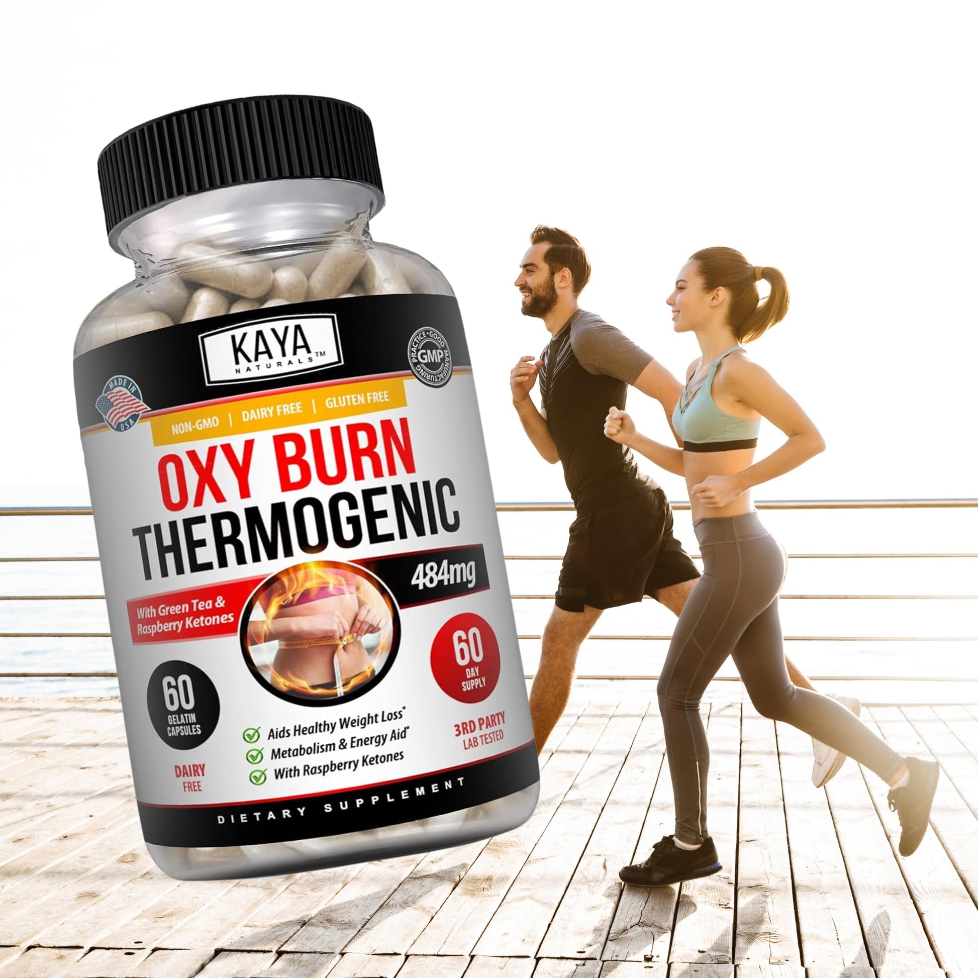 Kaya Naturals Oxy Burn - Weight Loss Pills for Women & Men - Appetite Suppressant Kaya Naturals