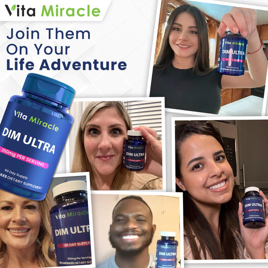 DIM Supplement for Women and Men - 350mg Estrogen Metabolism Complex
