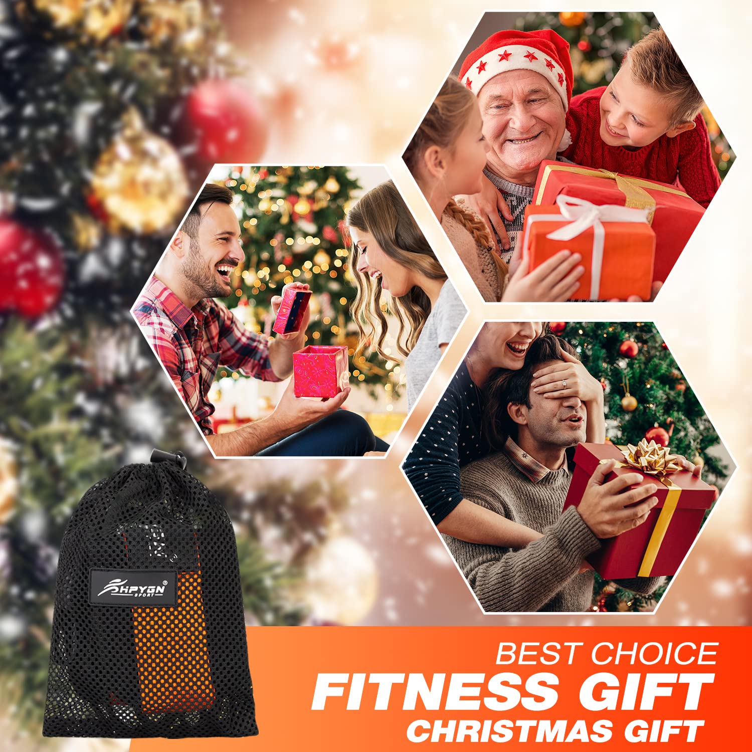 Ankle Resistance Bands with Cuffs for Leg and Glute Training - Exercise Equipment HPYGN