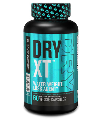Jacked Factory Dry-XT Water Weight Loss Diuretic Pills - Natural Supplement