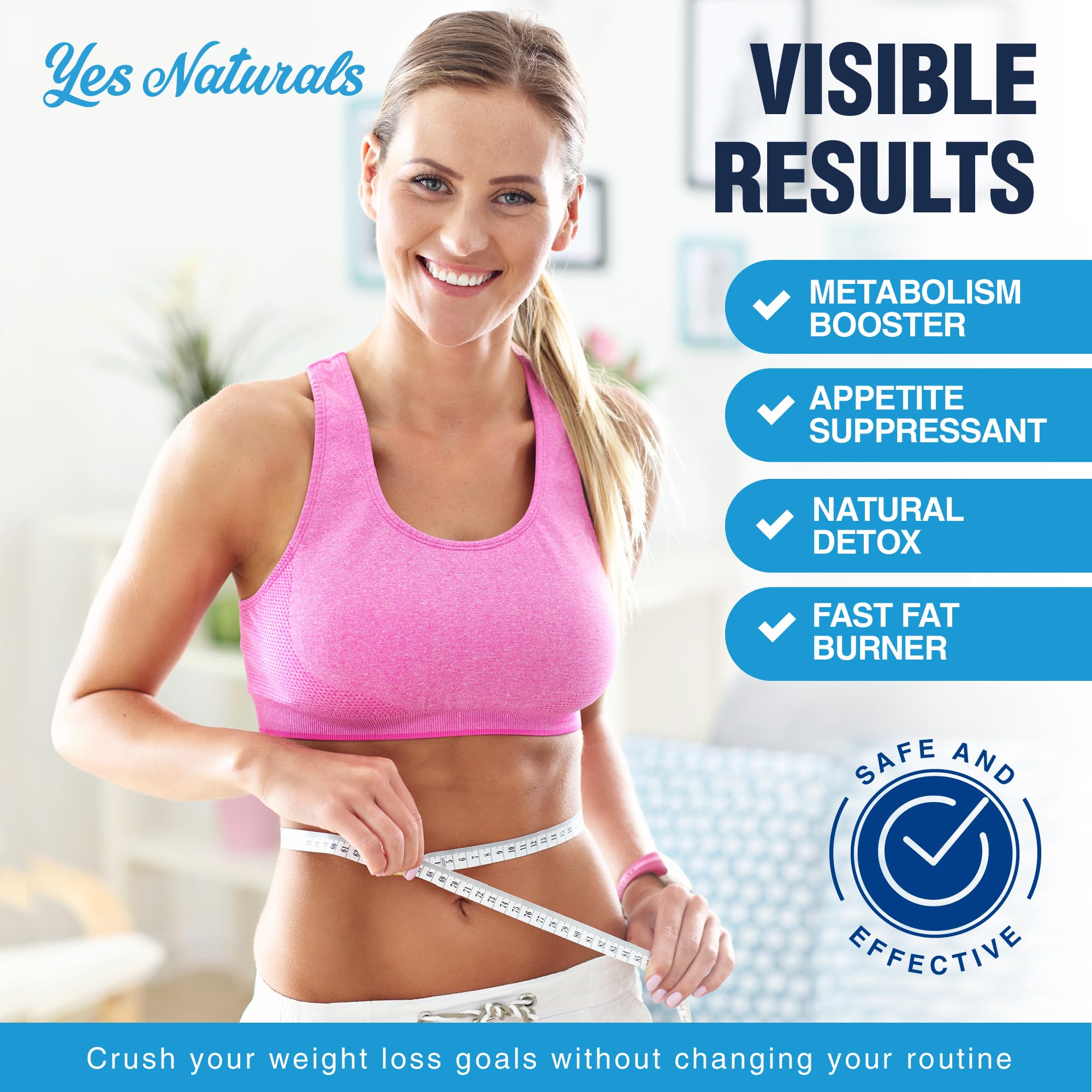 YES NATURALS! Weight Loss Drops - Natural Metabolism Booster & Appetite