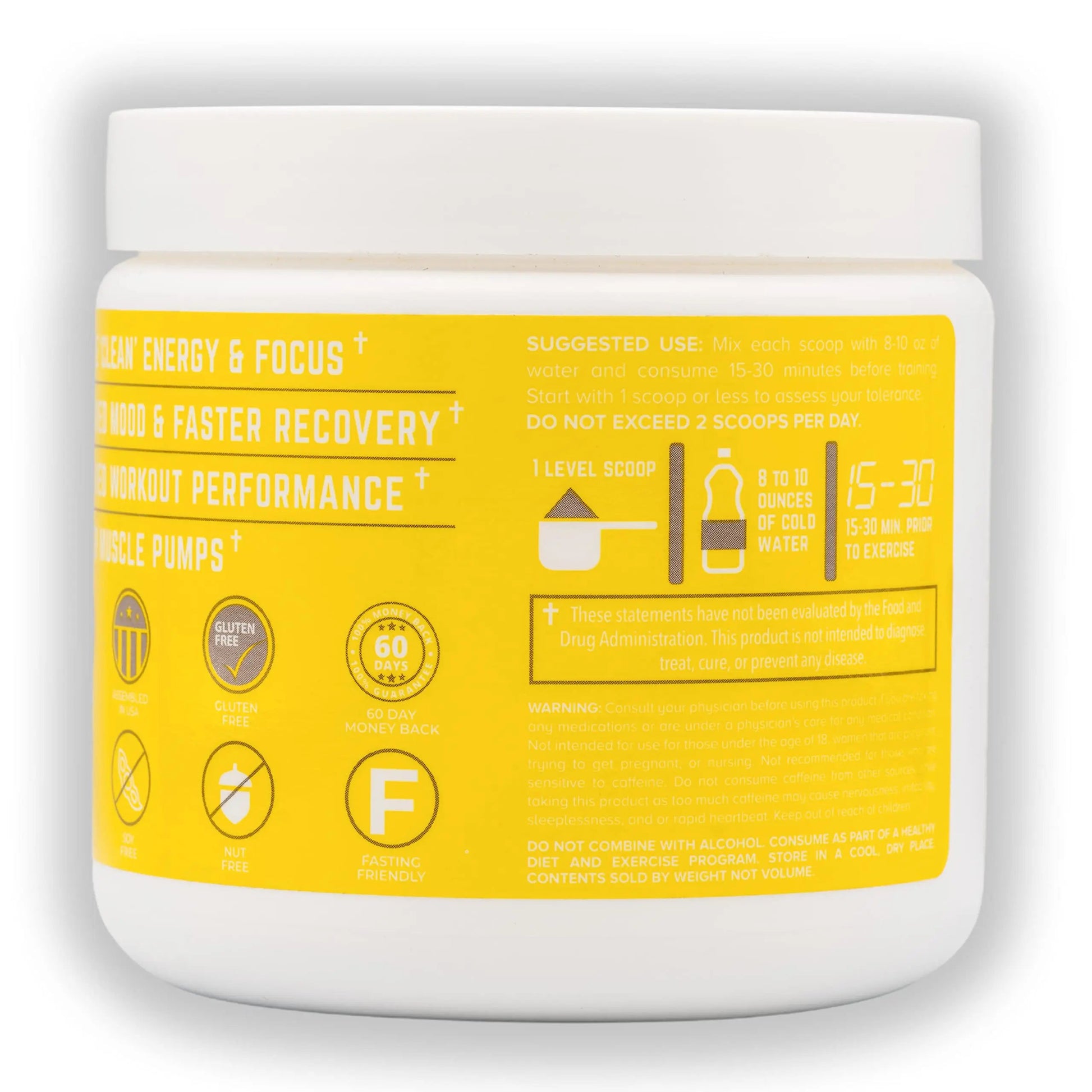 KINOBODY Kino Octane Pre-Workout Supplement Powder for Men and Women, Elevated KINOBODY