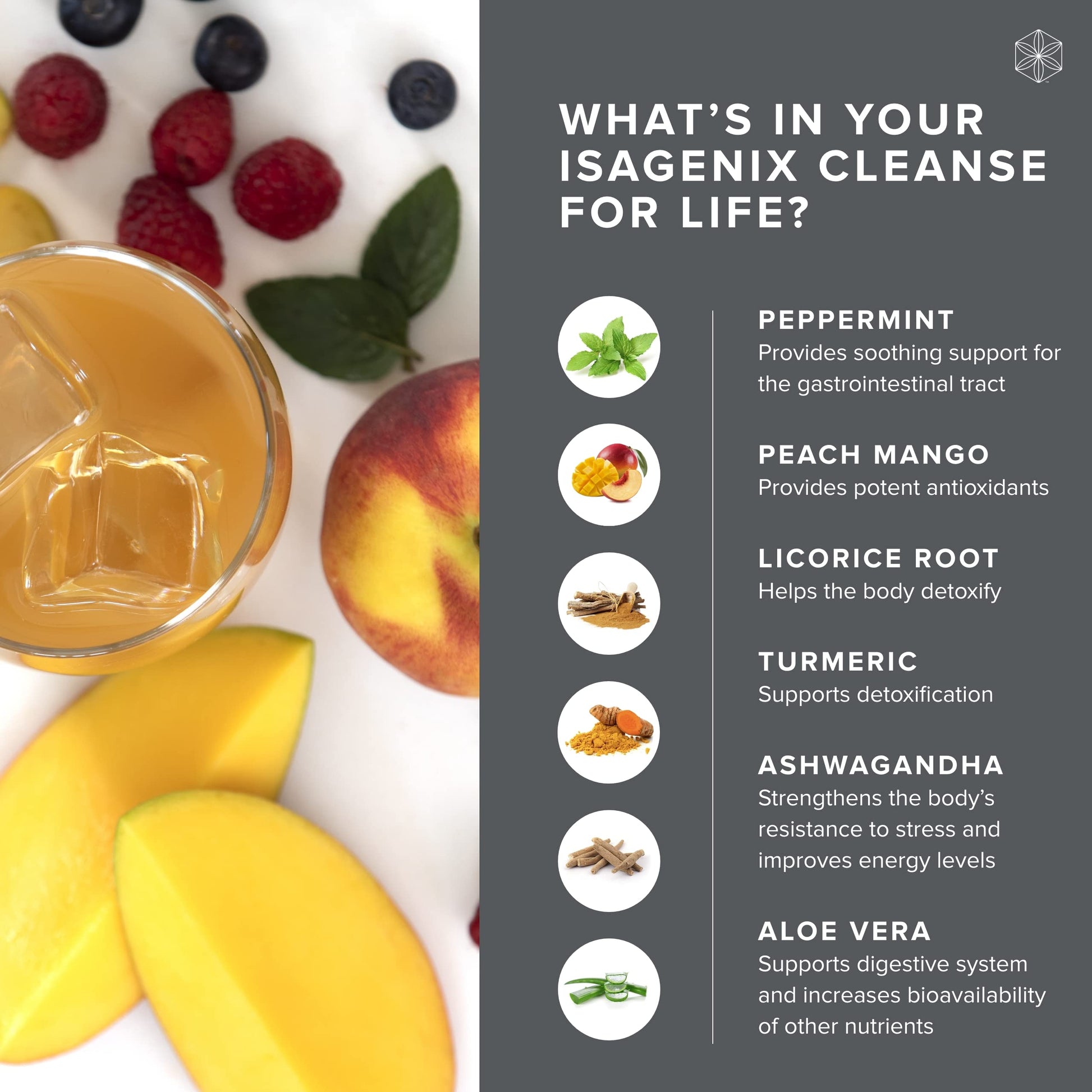 Isagenix Cleanse for Life - Detox System Support with Vitamins & Minerals Isagenix