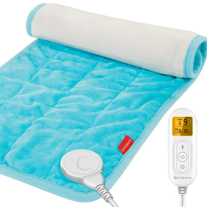 Comfytemp Weighted Heating Pad for Back Pain Relief, FSA/HSA Eligible 2.2lb Electric Heating