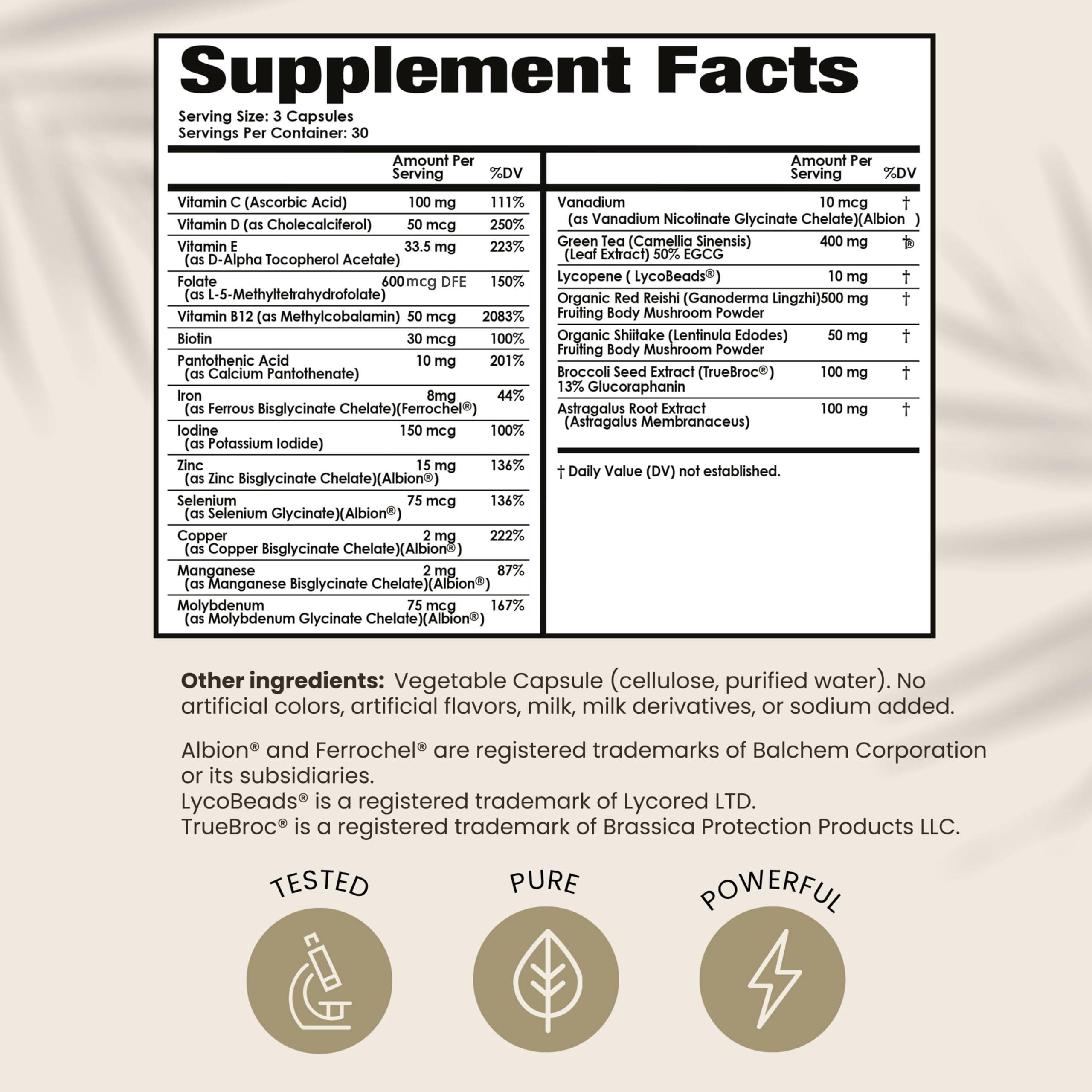 HPD Rx PAPCLEAR Physician Formulated | All Natural HPV Immune Support Supplement HPD Rx