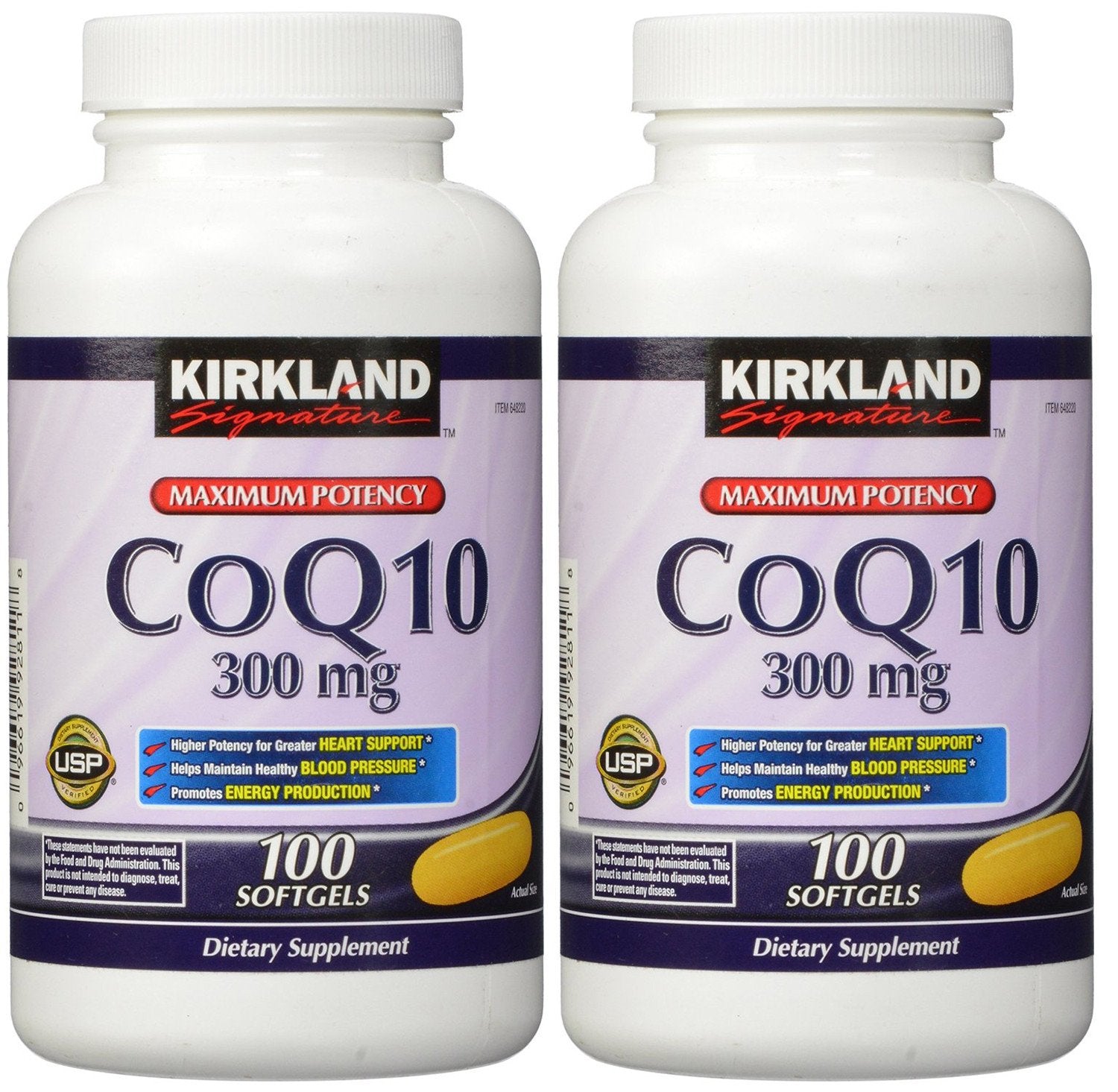 Kirkland wcaqZ, COQ10 300 mg 100 Softgels (Pack of 2) KIRKLAND SIGNATURE