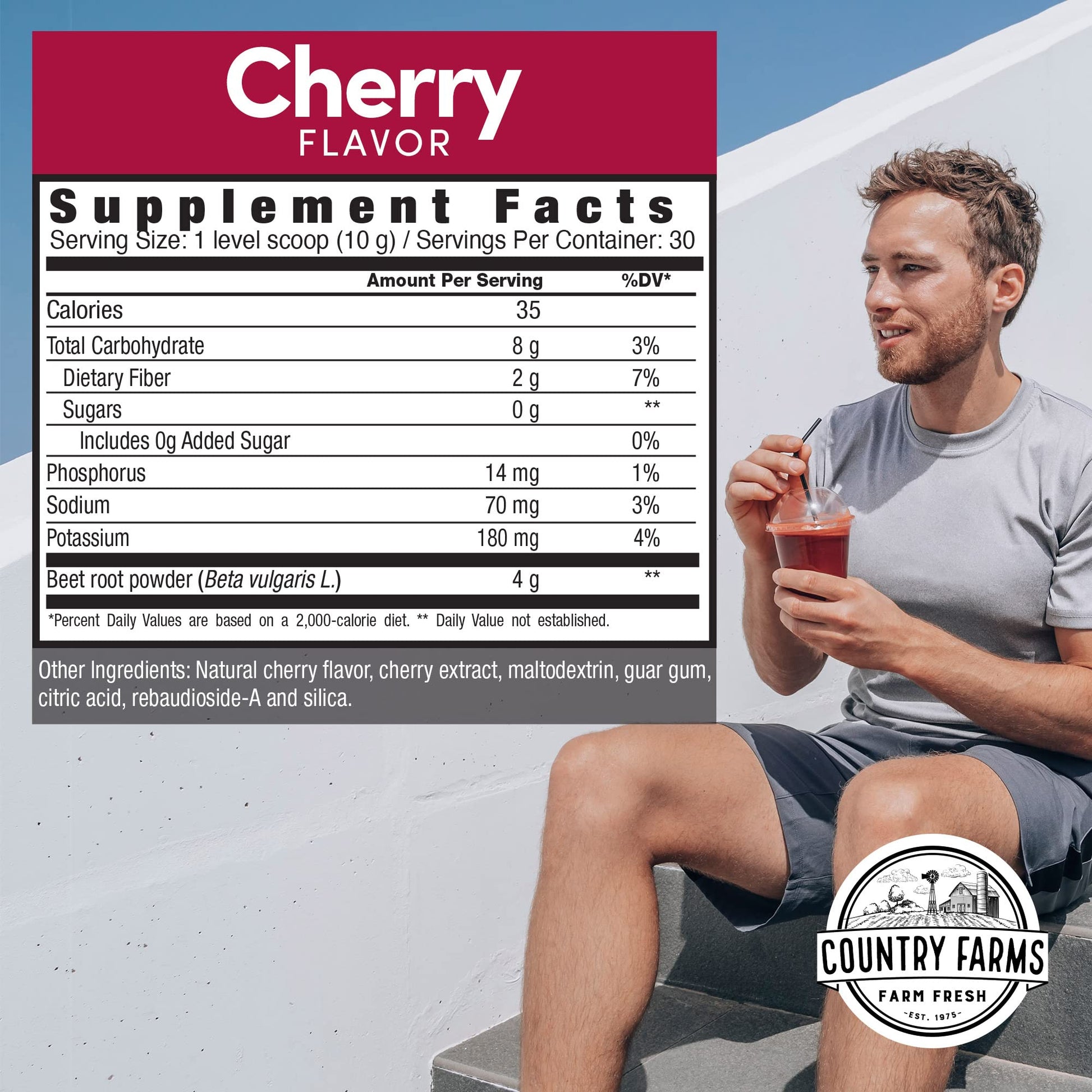 COUNTRY FARMS Bountiful Beets, Wholefood Beet Extract Superfood, Helps Support Healthy COUNTRY FARMS