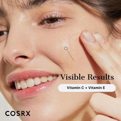 COSRX Pure Vitamin C Serum with Vitamin E & Hyaluronic Acid, Brightening COSRX