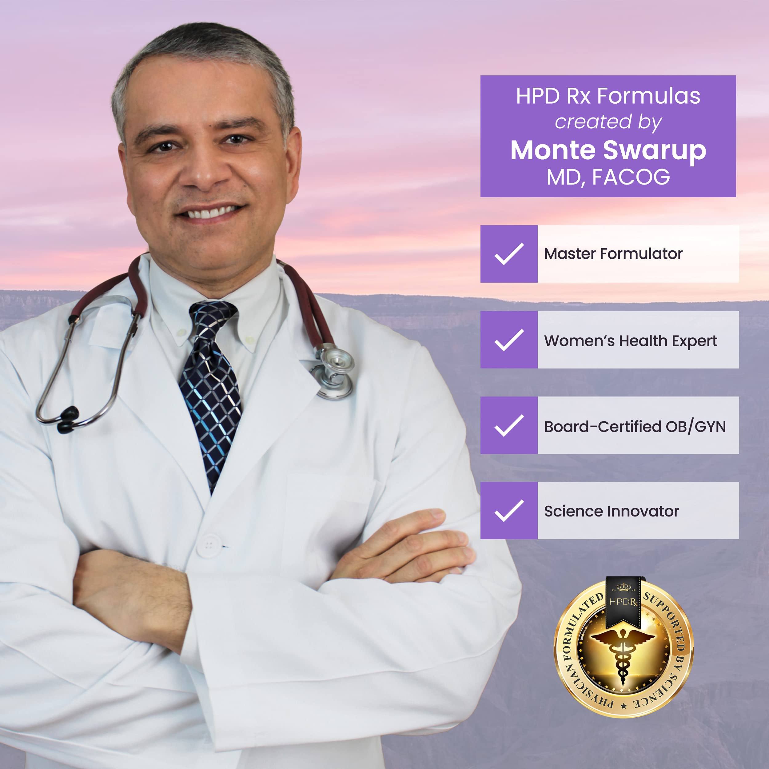 HPD Rx Pro-Fem #1 Vaginal Health Probiotic | Vaginal Probiotics | Clinically Proven to Promote Yeast & PH HPD Rx