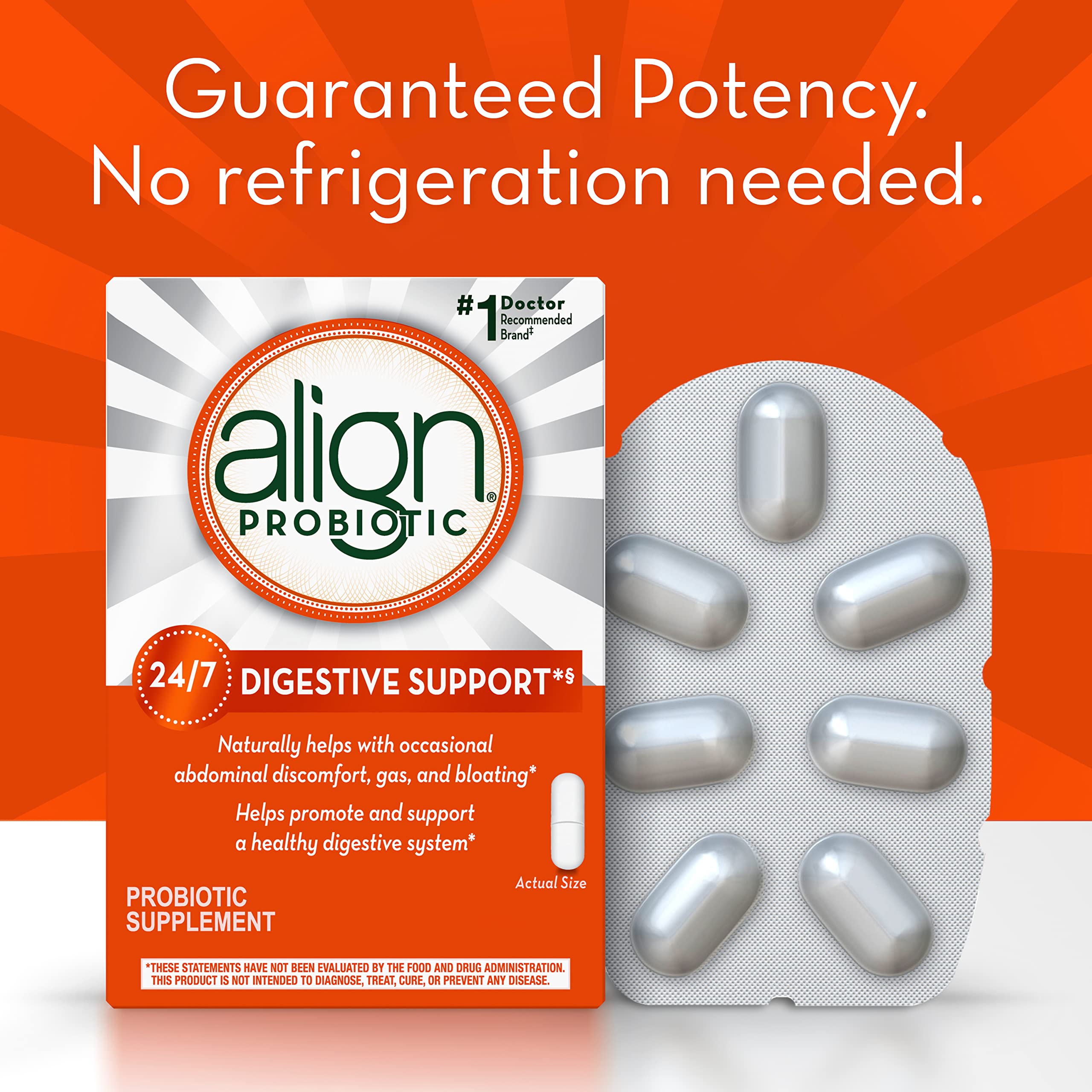 Align Probiotic, Probiotics for Women and Men, Daily Probiotic Supplement for Digestive Align