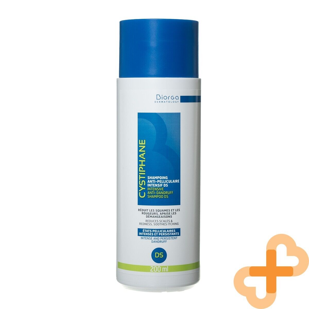 Cystiphane DS Intensive Anti Dandruff Shampoo For Dry Greasy Hair dandruff 200ml Biorga